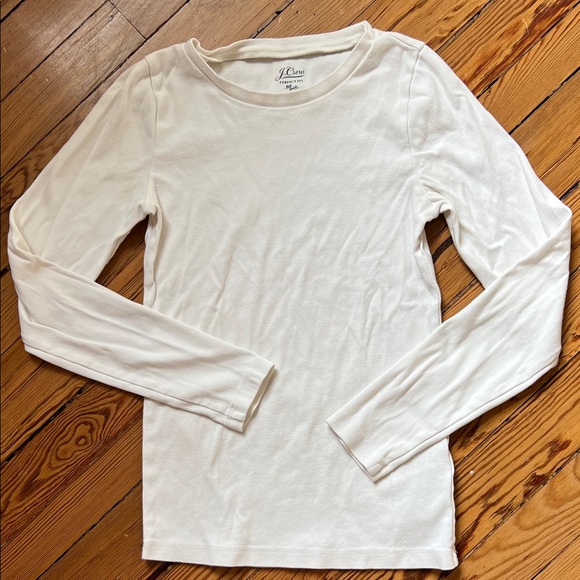 J. Crew Perfect-fit long-sleeve crewneck T-shirt - Picture 2 of 5